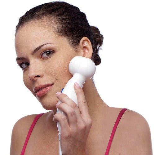 oxyderm high frequency treatment on face to rid of acne