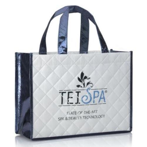 Blue Shopping Bag (Small) - Tei Spa Beauty
